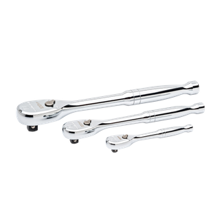 GEARWRENCH 120XP Teardrop Ratchet 1/4,3/8 & 1/2in Dr 3pc Set