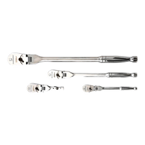 GEARWRENCH 120XP Teardrop Flex Head Ratchet 1/4, 3/8 & 1/2in Dr 4pc Set