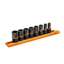 GEARWRENCH Bolt Biter Impact Socket Set Metric 1/4 & 3/8in Dr 8pc