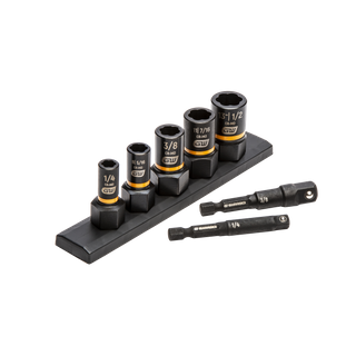 GEARWRENCH Bolt Biter Impact Extraction Socket Set SAE 1/4 & 3/8in Dr 7pc