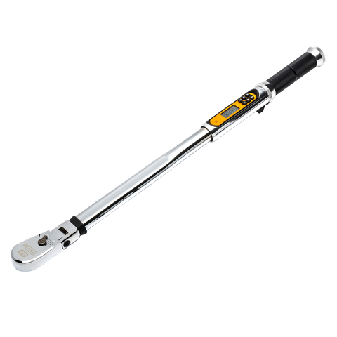 GEARWRENCH Digital Torque Wrench 120XP Flex Head with Angle 1/2in Dr 34-340Nm