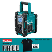 Makita LXT/CXT Cordless Radio Charger 18V/12V - Bare Tool