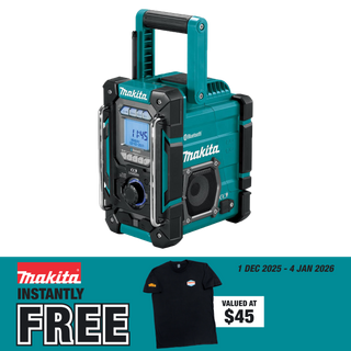 Makita LXT/CXT Cordless Radio Charger 18V/12V - Bare Tool