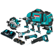 Makita LXT Cordless Jobsite Combo Kit 8pc 18V 5Ah
