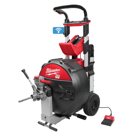 Milwaukee MX FUEL Sewer Drum Machine with Powertredz - Bare Tool