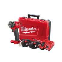 Milwaukee M18 FUEL Cordless Impact Wrench 1/2in 300Nm Pin Brushless 18v 5Ah