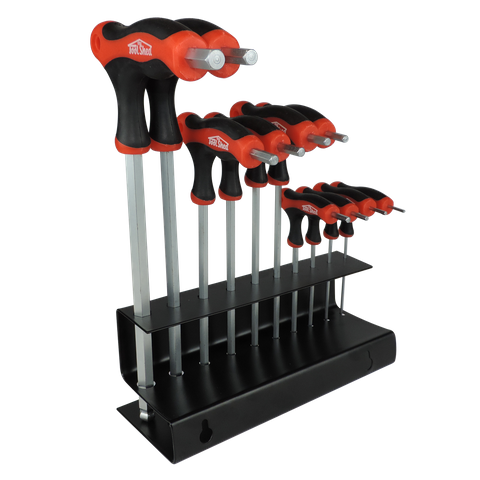 ToolShed Hex Key Set 10pc T Handle with Stand