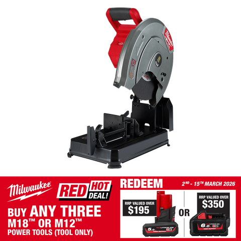 Milwaukee M18 FUEL Cordless Abrasive Chop Saw 18V - Bare Tool