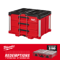 Milwaukee PACKOUT 3 Drawer Tool Box