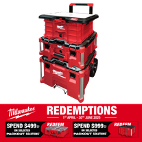 Milwaukee PACKOUT Rolling Tool Box Set 4pc