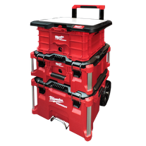 Milwaukee PACKOUT Rolling Tool Box Set 4pc