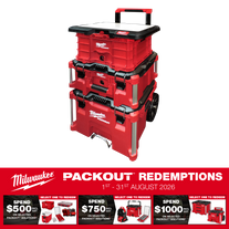 Milwaukee PACKOUT Rolling Tool Box Set 4pc