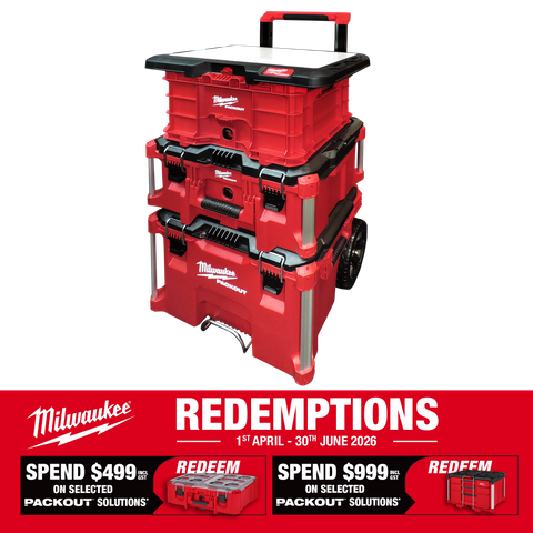 Milwaukee PACKOUT Rolling Tool Box Set 4pc