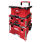 Milwaukee PACKOUT Rolling Tool Box Set 4pc