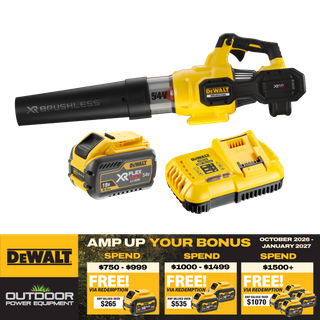 DEWALT FLEXVOLT Cordless Blower Brushless 54v 9Ah
