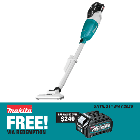 Makita XGT Cordless Stick Vacuum Brushless HEPA 40V - Bare Tool