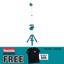 Makita LXT Cordless Tower Light 3000lm 18V - Bare Tool