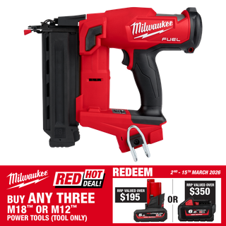 Milwaukee M18 FUEL Cordless Brad Nailer 18ga 18V - Bare Tool