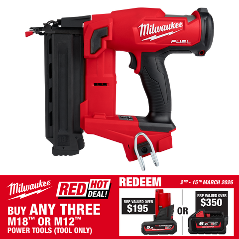 Milwaukee M18 FUEL Cordless Brad Nailer 18ga 18V - Bare Tool