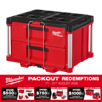 Milwaukee PACKOUT 2 Drawer Tool Box