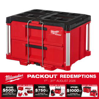 Milwaukee PACKOUT 2 Drawer Tool Box