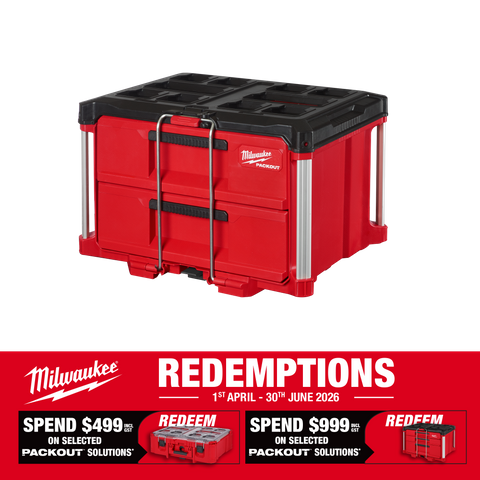 Milwaukee PACKOUT 2 Drawer Tool Box