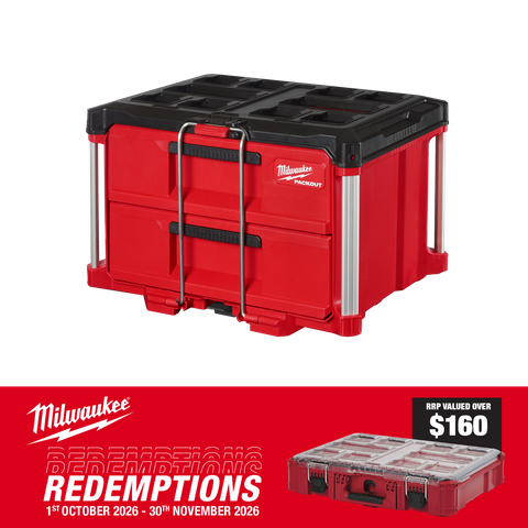Milwaukee PACKOUT 2 Drawer Tool Box