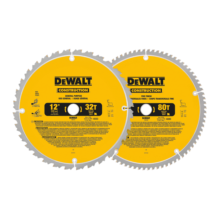 Dewalt chop saw online blades