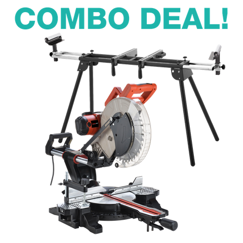 ToolShed Mitre Saw Compound Sliding 305mm 1700w with Stand