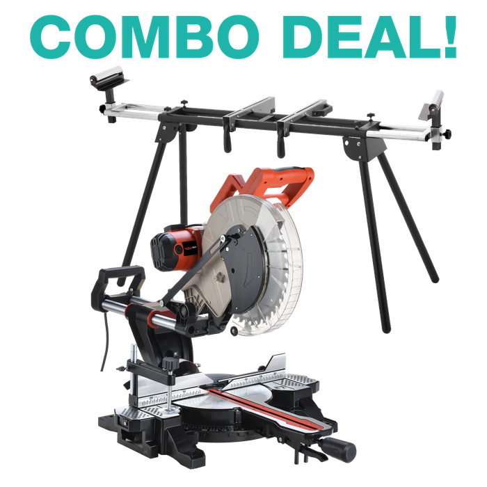 ToolShed Mitre Saw Compound Sliding 305mm 1700w with Stand