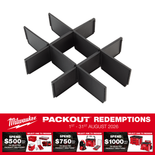 Milwaukee PACKOUT Dividers for 3 Drawer Tool Box