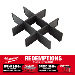 Milwaukee PACKOUT Dividers for 3 Drawer Tool Box