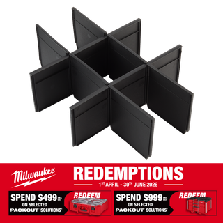 Milwaukee PACKOUT Dividers for 2 Drawer Tool Box