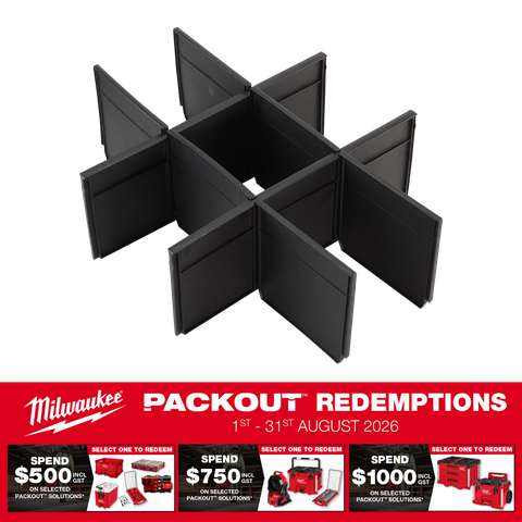 Milwaukee PACKOUT Dividers for 2 Drawer Tool Box