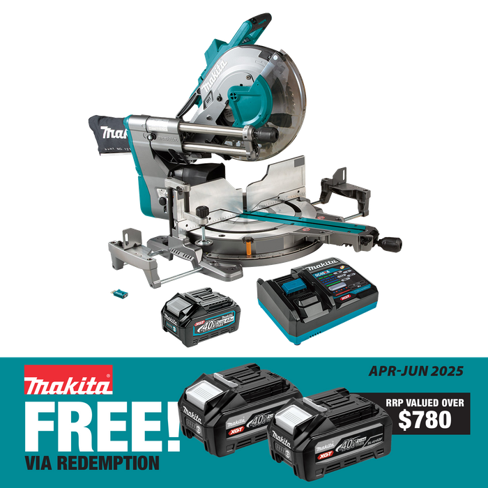 Makita 40v miter online saw