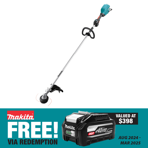 Makita XGT Cordless Line Trimmer Brushless 1kW Loop Handle 40v - Bare Tool