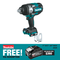 Makita XGT Cordless Impact Wrench Brushless 3/4in 2000Nm 40V - Bare Tool