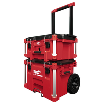 Milwaukee PACKOUT Rolling Tool Box Set 2pc