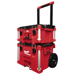 Milwaukee PACKOUT Rolling Tool Box Set 2pc