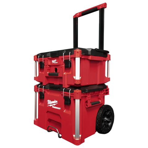 Milwaukee PACKOUT Rolling Tool Box Set 2pc