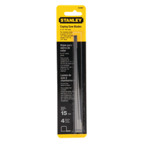 Stanley Coping Saw Blades 4pk