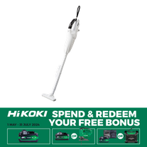 HiKOKI Cordless Stick Vacuum Brushless 560ml 18v - Bare Tool