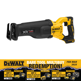 Dewalt battery best sale powered sawzall