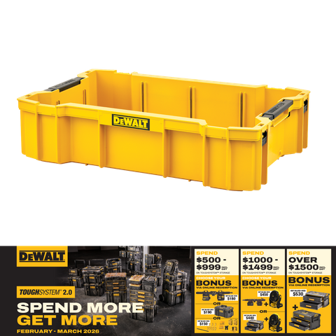 DEWALT TOUGHSYSTEM 2.0 Deep Tray
