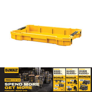 DEWALT TOUGHSYSTEM 2.0 Shallow Tray