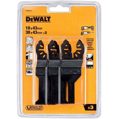 DEWALT Multi Tool Blade Set 3pc