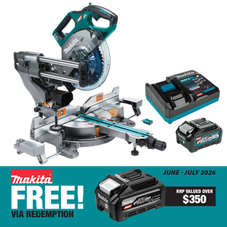 Makita XGT Cordless Mitre Saw 216mm Brushless 40V 4Ah