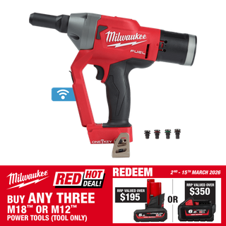 Milwaukee M18 FUEL Cordless Rivet Gun 18V - Bare Tool
