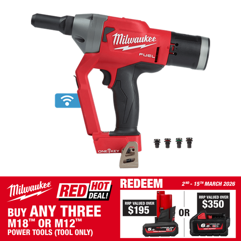 Milwaukee M18 FUEL Cordless Rivet Gun 18V - Bare Tool