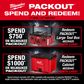 Milwaukee PACKOUT Rolling Tool Box Set 5pc with PACKOUT Area Light